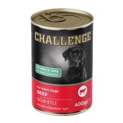 Challenge Sığır Etli Yetişkin Köpek Konservesi 400 gr
