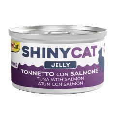 Shinycat Jelly (Jöle içinde) Tuna with Salmon (Somon Balıklı Ton Balığı) Konserve Kedi Maması 70 gr
