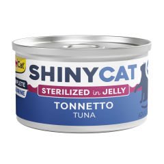 Shinycat Jelly (Jöle içinde) Sterilized Tuna (Ton Balığı) Kısırlaştırılmış kediler için Konserve Kedi Maması 70 gr