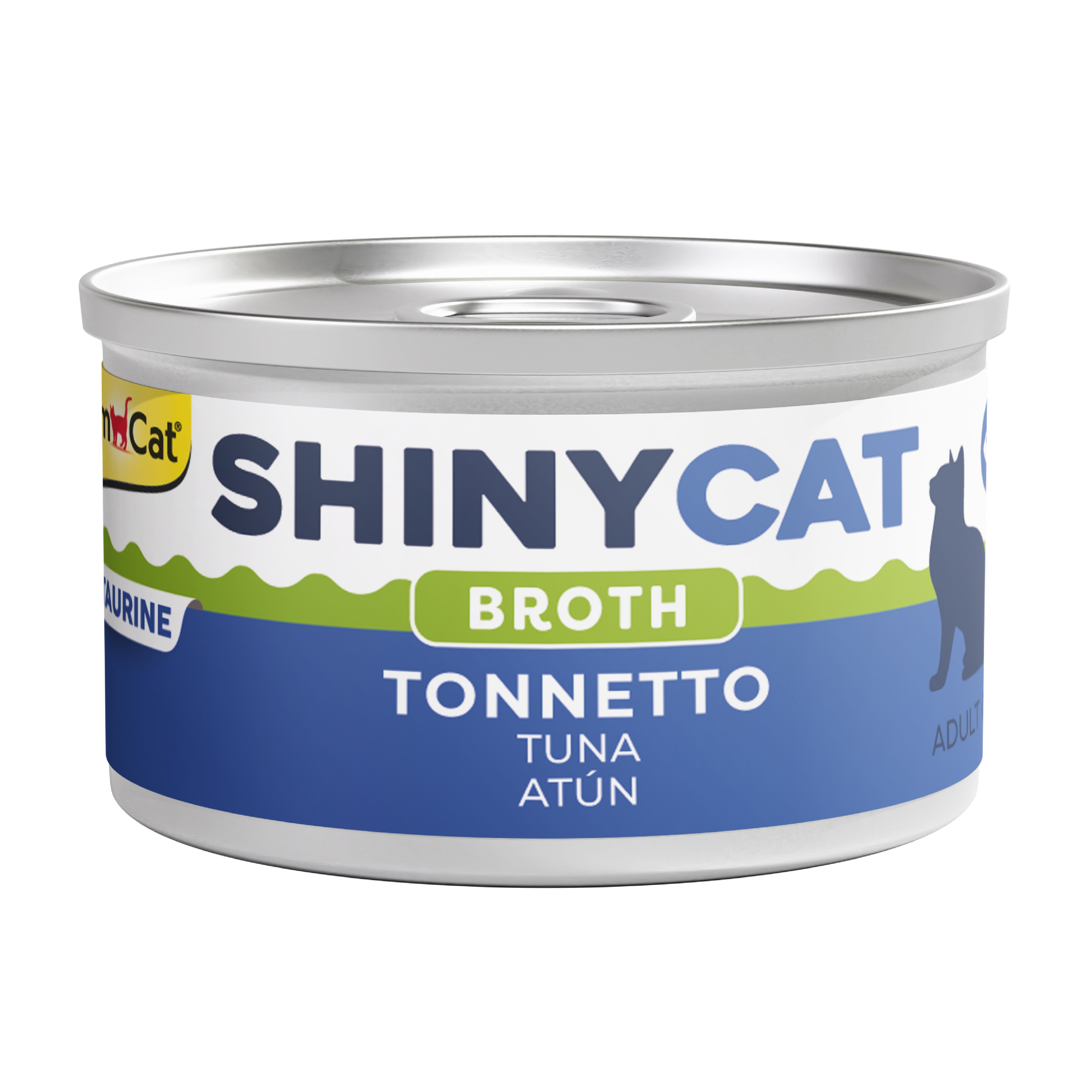 Gimcat Konserve Kedi Maması Shinycat Broth (Sos içinde) Tuna 70 gr - Ton Balığı