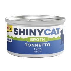 Gimcat Konserve Kedi Maması Shinycat Broth (Sos içinde) Tuna 70 gr - Ton Balığı