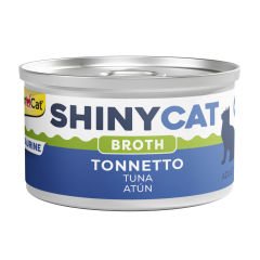 Shinycat Broth (Sos içinde) Tuna (Ton Balığı) Konserve Kedi Maması 70 gr