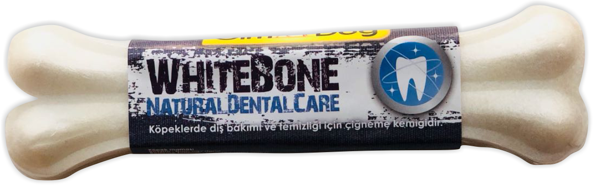 GimDog Mordimi Press Kemik 6,5'' - 16.51cm - 1 li White