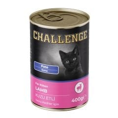 Challenge Pate Kuzu Etli Yavru Kedi Konservesi 400 gr