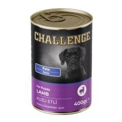 Challenge Pate Kuzu Etli Yavru Köpek Konservesi 400 gr