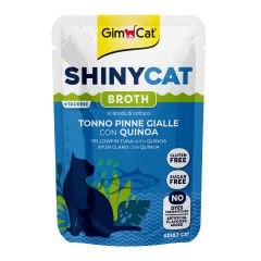 Gimcat Shinycat Pouch Yellowfin Tuna And Quinoa 70 gr – Sarı yüzgeçli Ton Balığı Kinoa