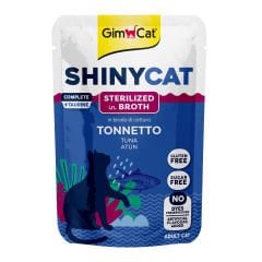 Shinycat Pouch Sterilized Tuna (Ton Balığı) Kısırlaştırılmış kediler için Kedi Maması 70 gr