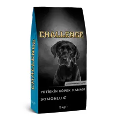Challenge Somonlu Yetişkin Köpek Maması 15 Kg + 12 Adet Dr.Sacchi 400gr Karışık Konserve Hediye!