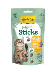 Gimcat Mini Sticks Kedi Otlu&Tavuklu Ödül Çubukları 50gr