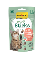 Gimcat Mini Sticks Somonlu&Kinoalı Ödül Çubukları 50gr