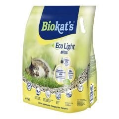 Biokat's Pelet Kedi Kumu Eco Light Extra 5lt - Aktif Karbonlu (Ötv Dahil)