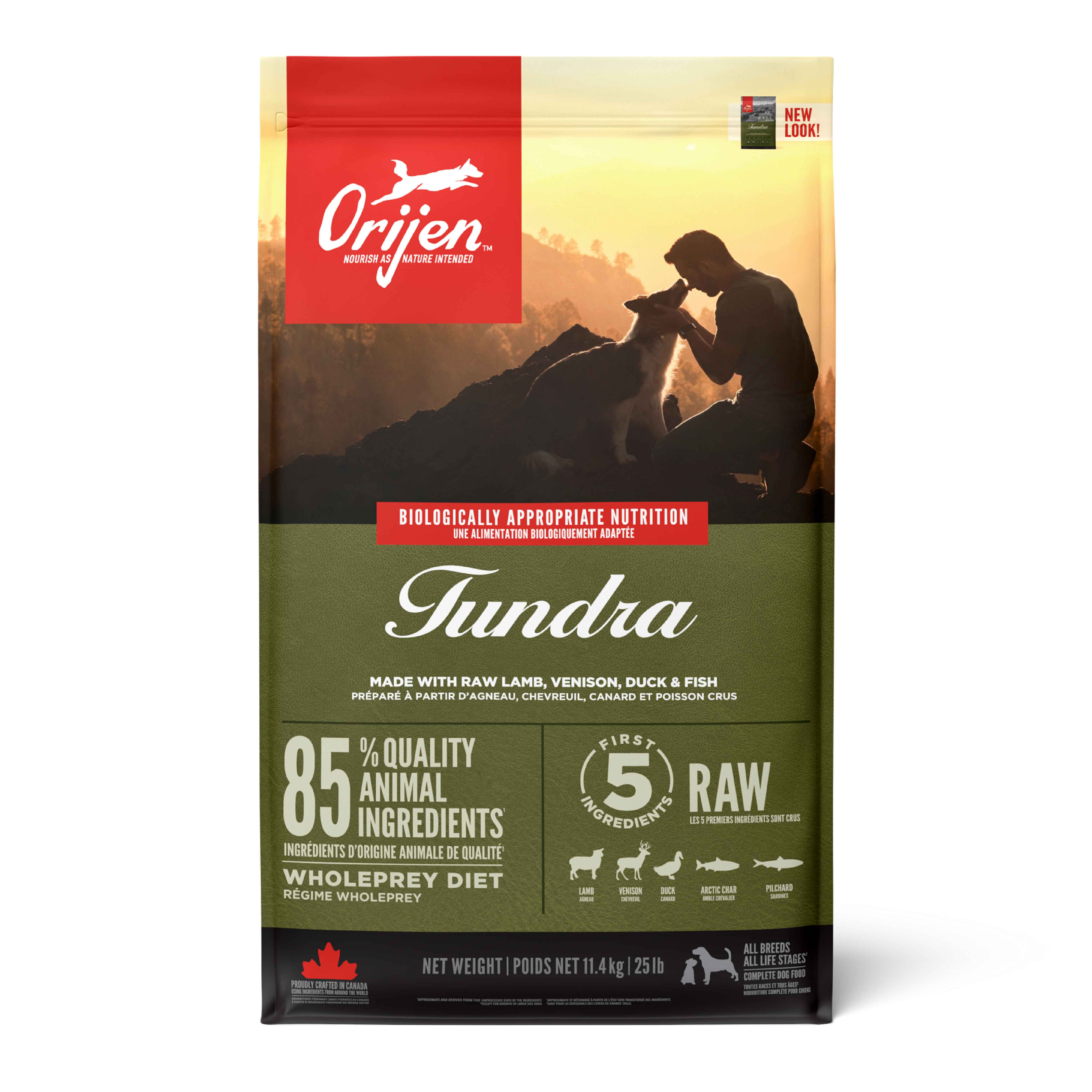 ORIJEN Tundra Köpek Maması 11,4kg - Tüm ırk ve yaşam evreleri için