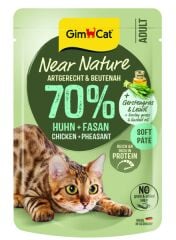 Gimcat Near Nature Tavuklu&Sülün Etli 85 Gr