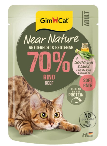 Gimcat Near Nature Sığır Etli 85 Gr