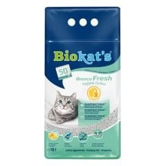 Biokat's Kedi Kumu Bianco Fresh 10 Lt 75.28+ GimCat Malt Soft Extra 20 gr Hediye!