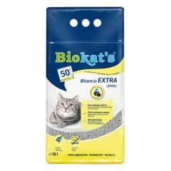 Biokat's Kedi Kumu Bianco Extra 10 Lt 75.29+ GimCat Malt Soft Extra 20 gr Hediye!