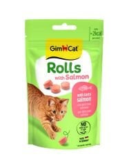 Gimcat Rolls with Salmon (Somonlu) Kedi Ödül Tableti 50 gr