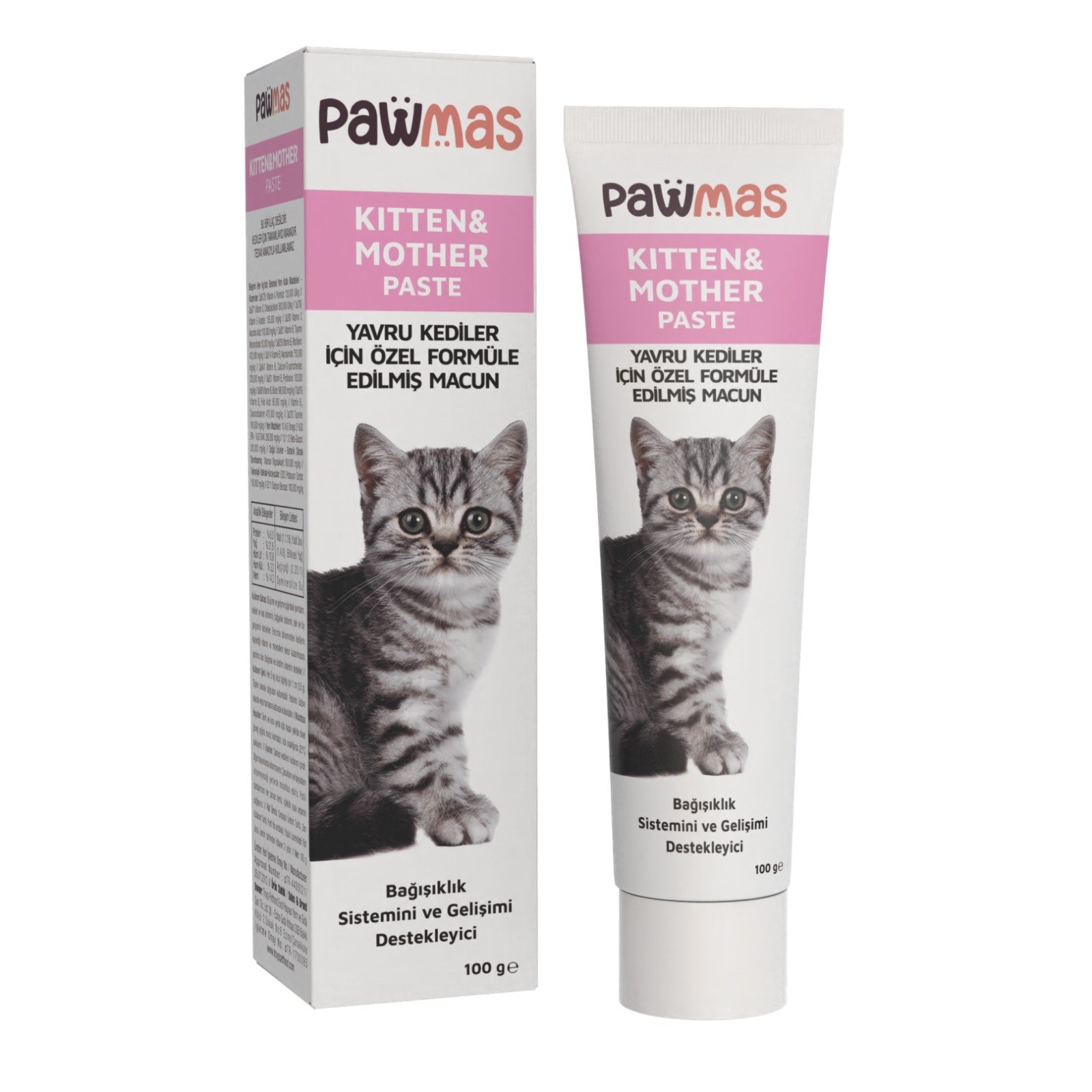 Pawmas Yavru (Kitten) Kedi Macunu 100 Gr