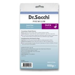 Dr.Sacchi Premium Ördekli Fileto Tahılsız Köpek Ödülü 100 Gr