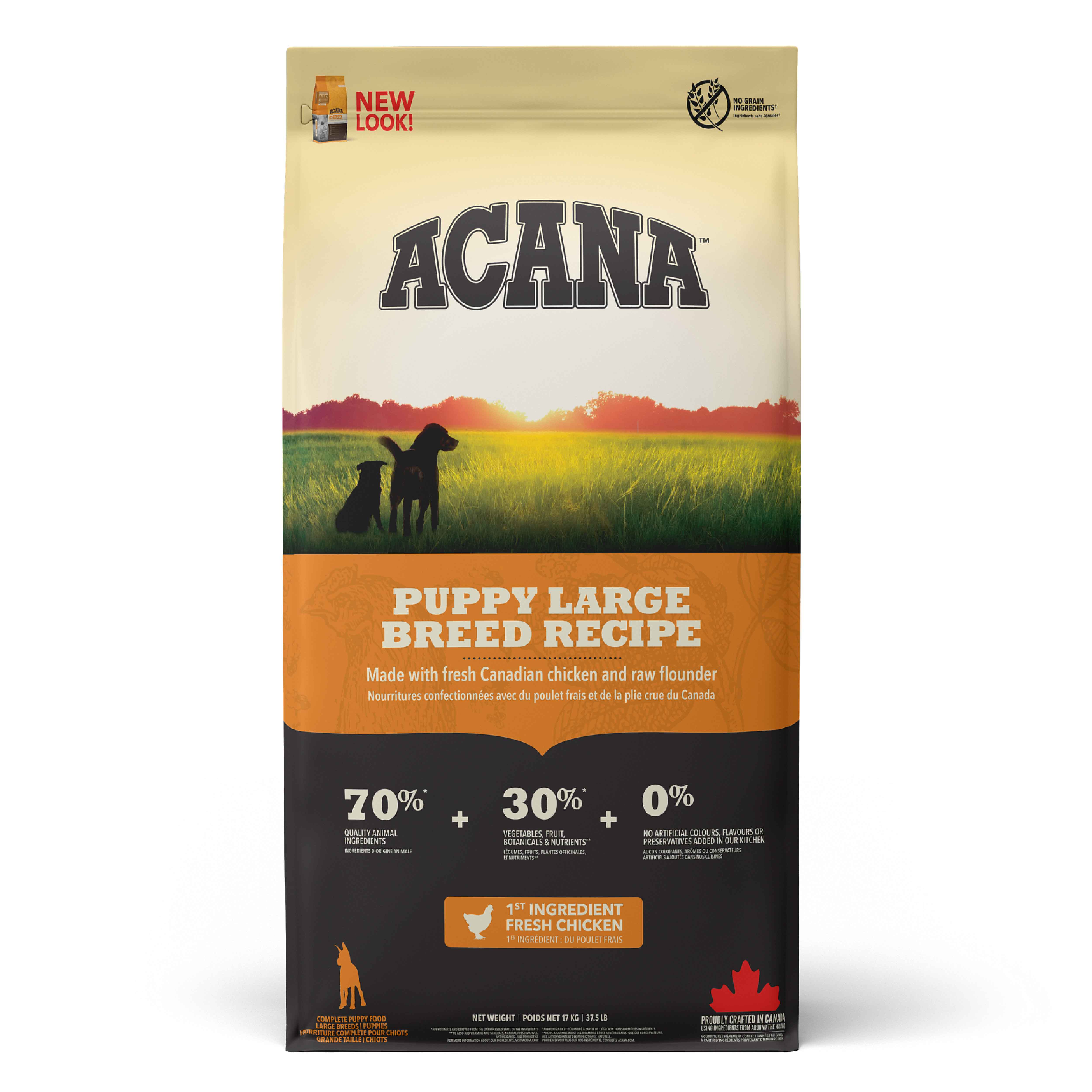 ACANA Heritage - Puppy Large Breed 17 kg - Büyük ırk yavru köpek maması