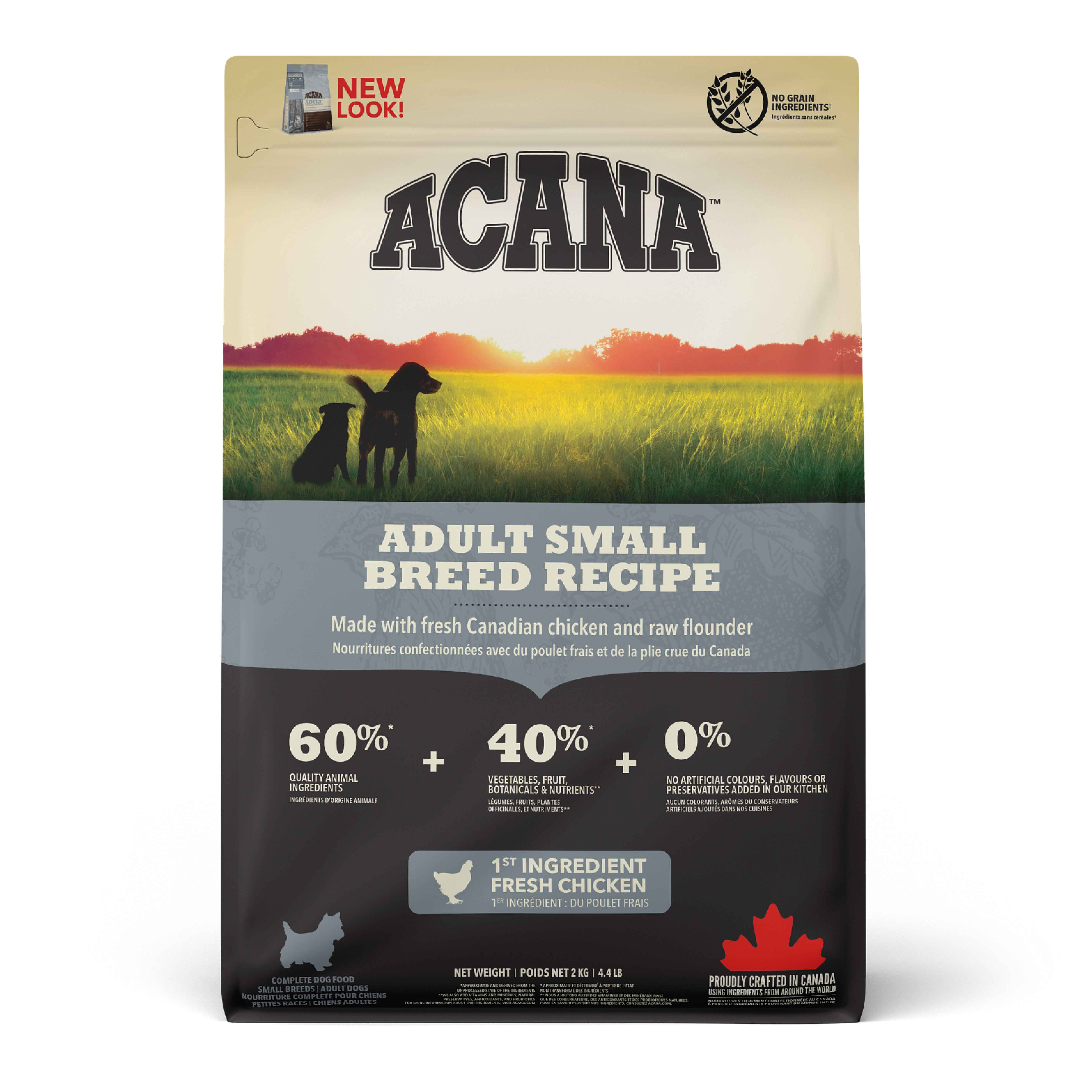 ACANA Heritage - Adult Small Breed 2 kg - Küçük ırk yetişkin köpek maması