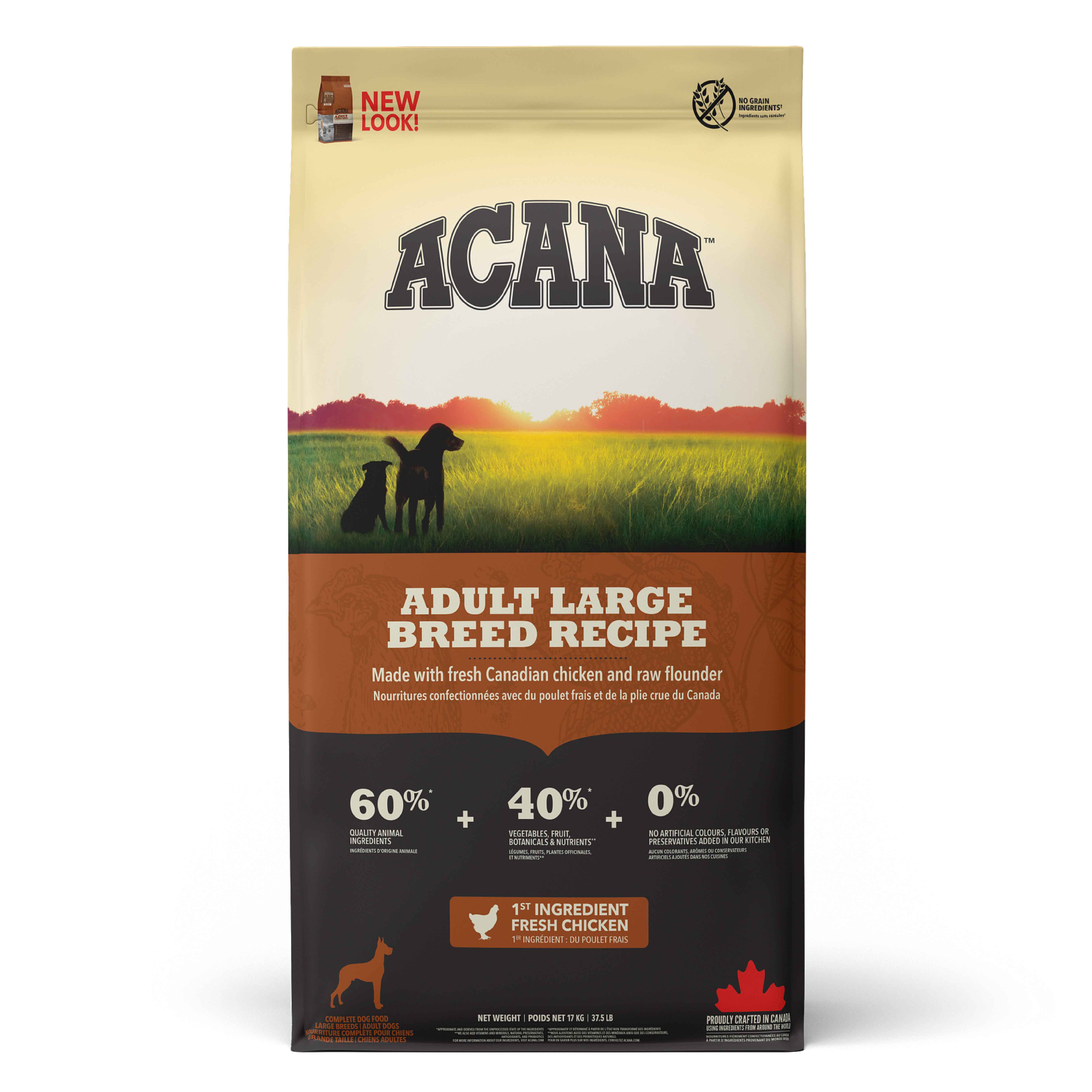 ACANA Heritage - Adult Large Breed 17 kg - Büyük ırk yetişkin köpek maması