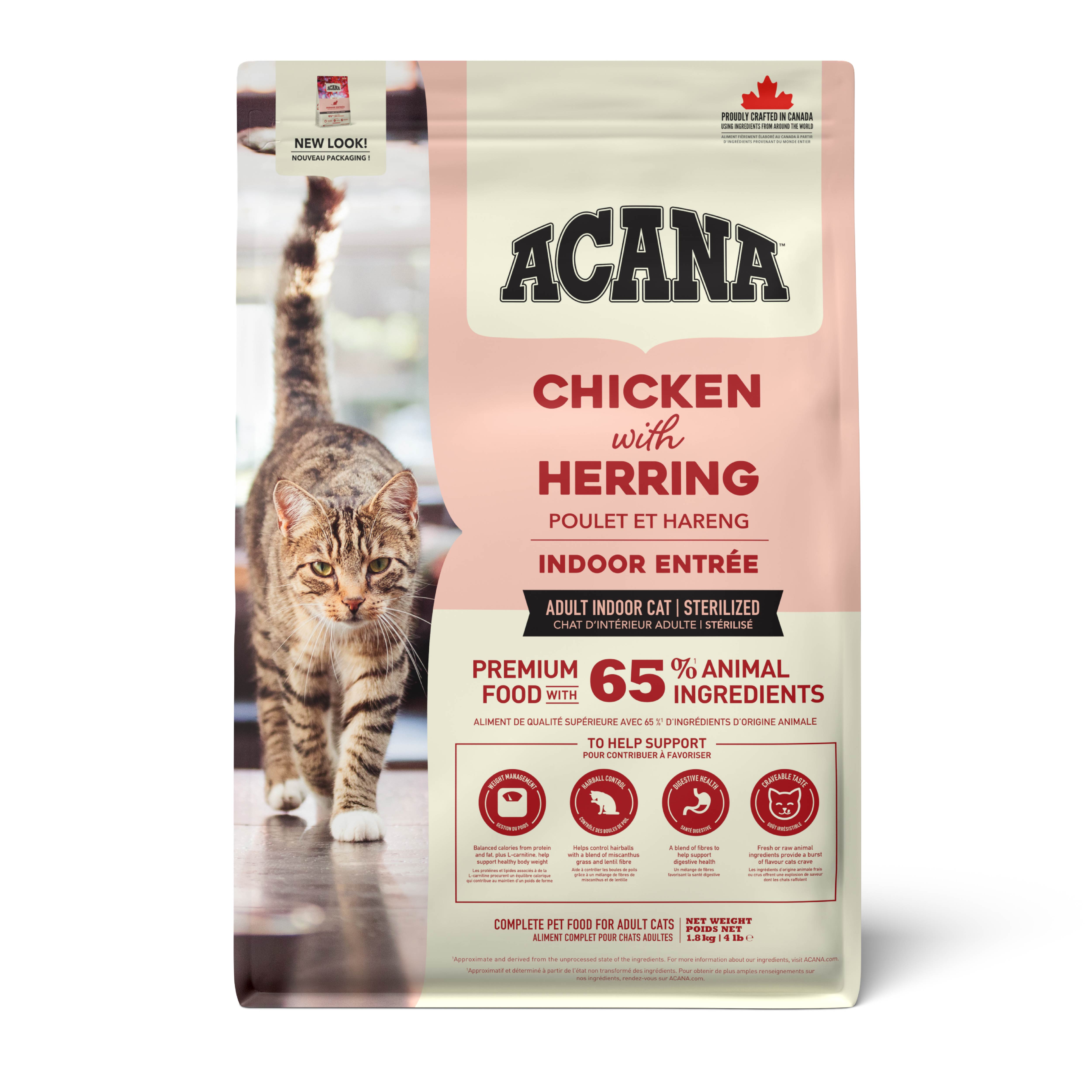 ACANA Indoor Entree Sterilised Yetişkin Kedi Maması 1,8kg
