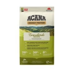 ACANA Highest Protein (Yüksek Protein)  Grasslands Köpek Maması 11,4kg - Tüm ırk ve yaşam evreleri için