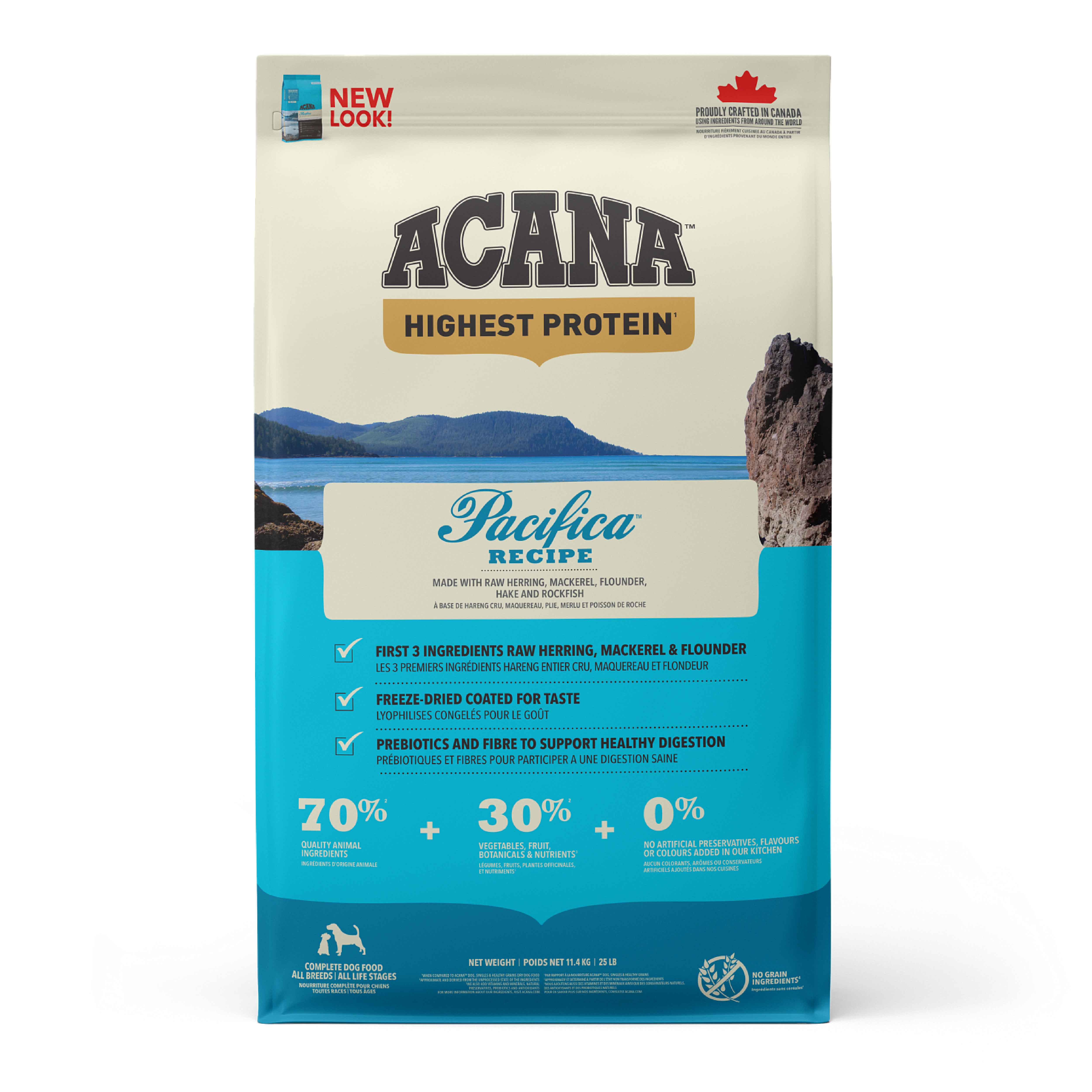 ACANA Regionals - Pacifica Köpek Maması 11,4kg - Tüm ırk ve yaşam evreleri için