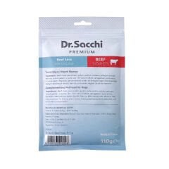 Dr.Sacchi Premium Sığır Etli Çubuk Tahılsız Köpek Ödülü 5'' 10'lu 100 Gr