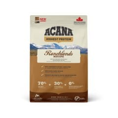 ACANA Highest Protein (Yüksek Protein)  Ranchlands Köpek Maması 2kg - Tüm ırk ve yaşam evreleri için