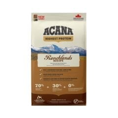 ACANA Highest Protein (Yüksek Protein)  Ranchlands Köpek Maması 11,4kg - Tüm ırk ve yaşam evreleri için
