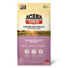 ACANA Singles - Grass-Fed Lamb Köpek Maması 17kg - Tüm ırk ve yaşam evreleri için