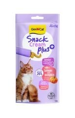 Gimcat Snack Cream Senior Salmon & Pumpkin Kedi Ödülü 6x15gr