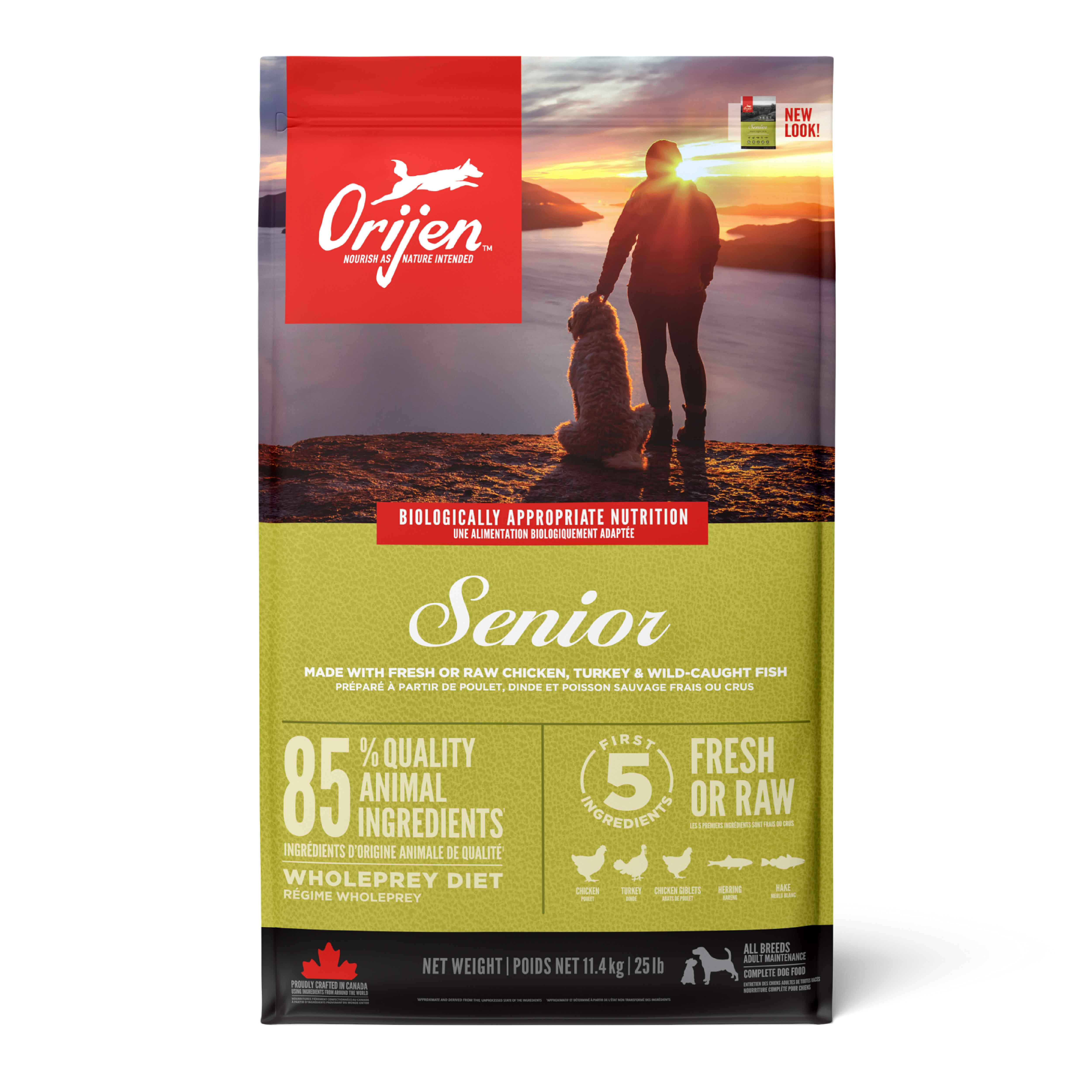 ORIJEN Senior 11,4kg - Yaşlı Köpek Maması