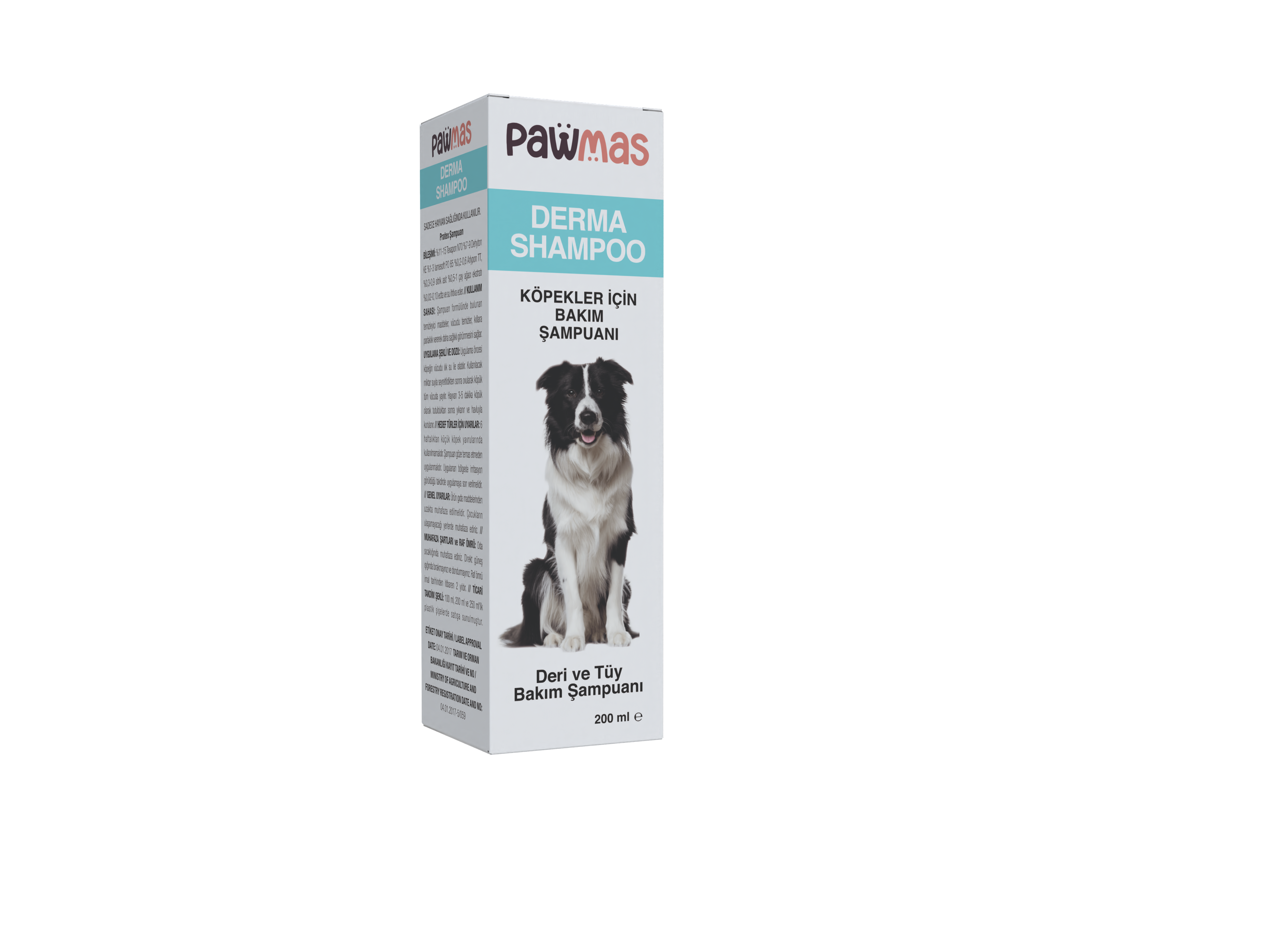 Pawmas Derma Shampoo- Skin&Coat Care Sensitive