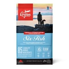 ORIJEN Six Fish Köpek Maması 11,4kg - Tüm ırk ve yaşam evreleri için