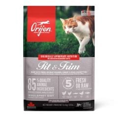 Orijen Fit & Trim Kedi Maması 5,4kg  - Fazla kilolu kediler için