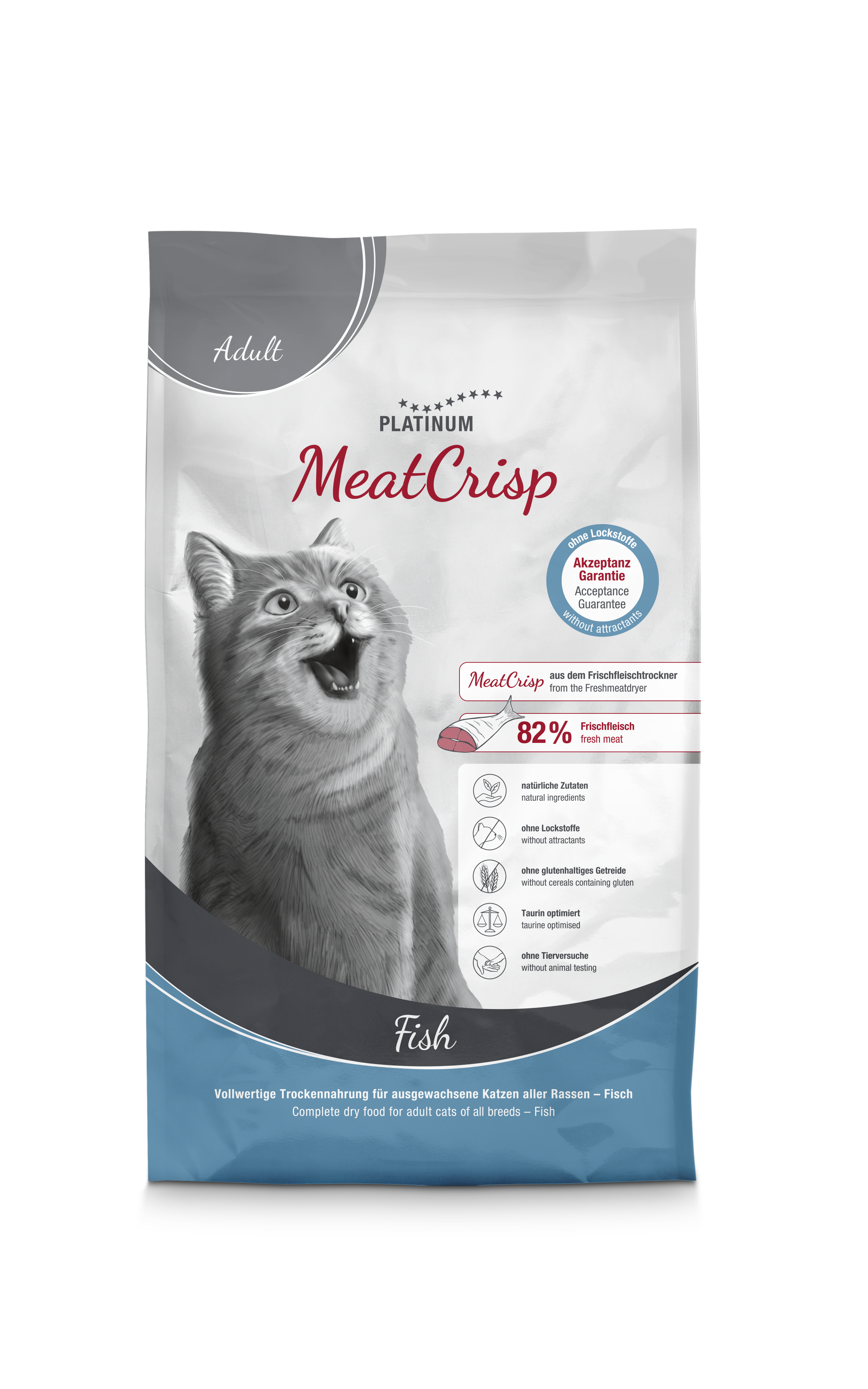 Platinum MeatCrisp Balıklı Yetişkin Kedi Maması 1,5kg