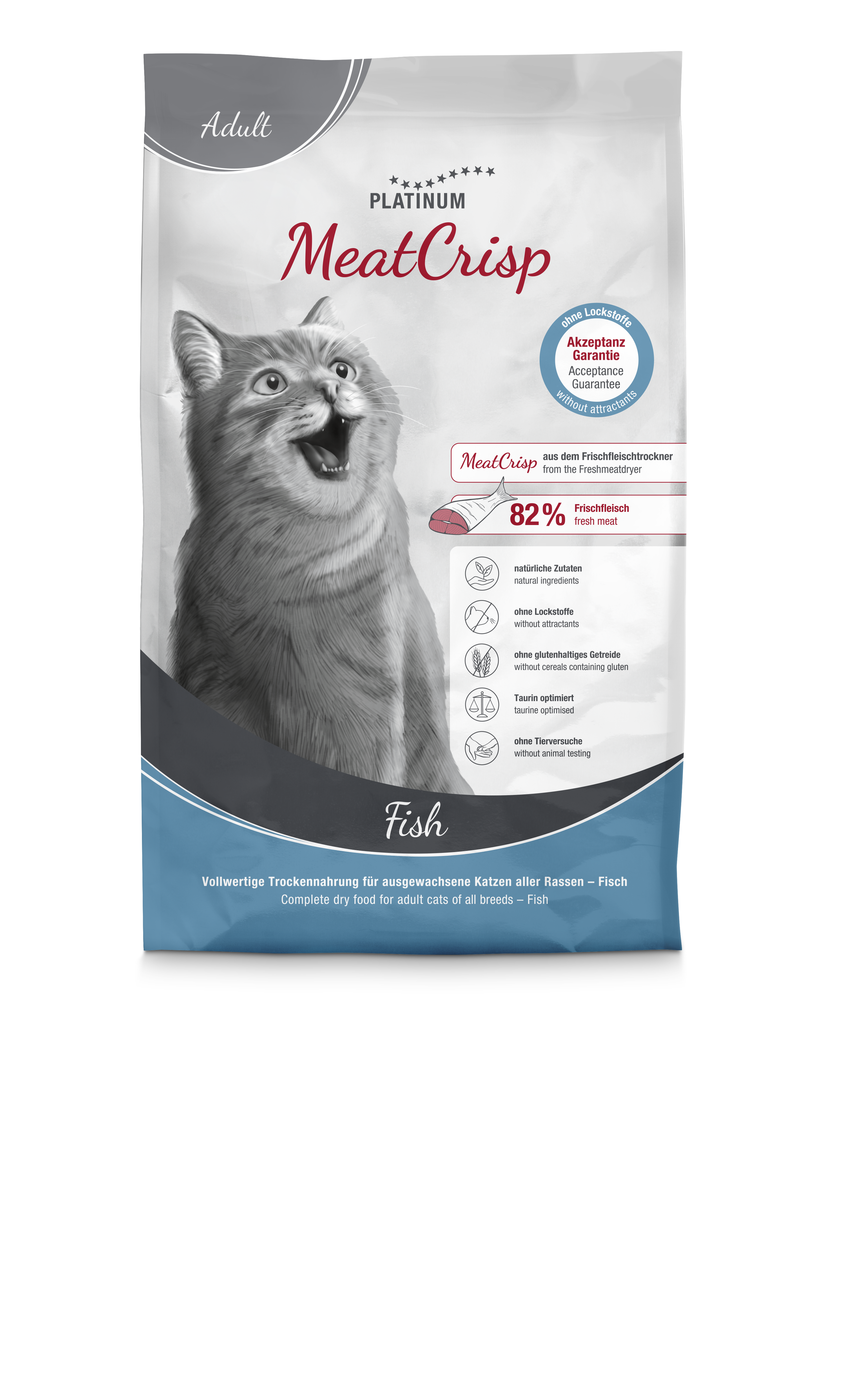 Platinum MeatCrisp Balıklı Yetişkin Kedi Maması 3kg