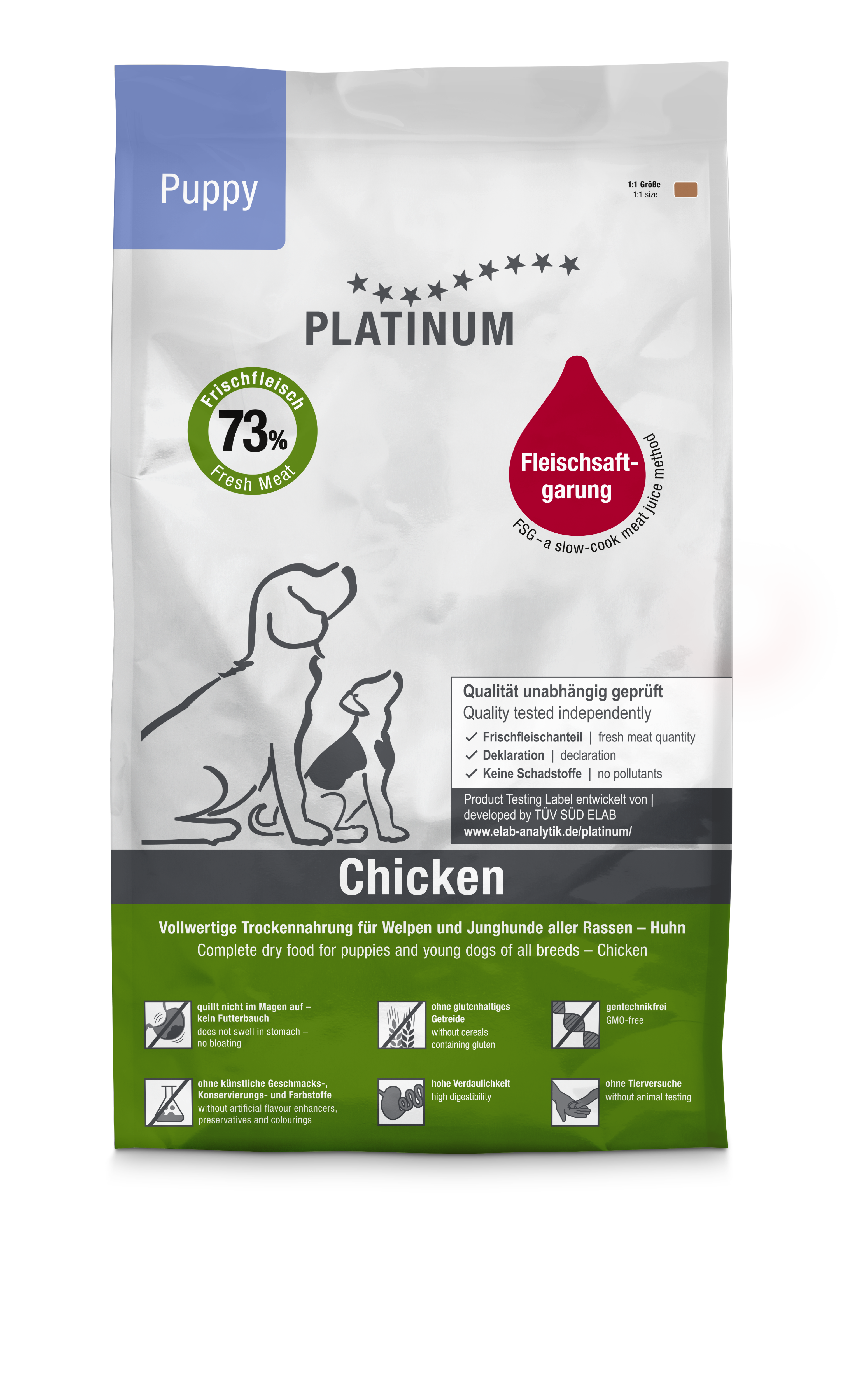 Platinum Yavru Tavuklu Köpek Maması 5kg