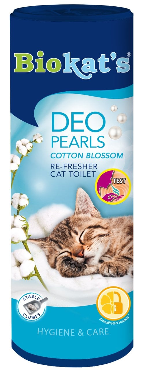 Biokats Deo Pearls kedi kumu parfümü çiçek esanslı 700gr