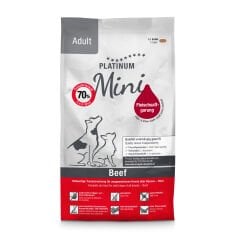 Platinum Mini Sığır Etli Yetişkin Köpek Maması 900gr