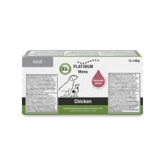 Platinum Tavuklu Yaş Köpek Maması 90gr