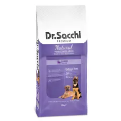 Dr. Sacchi Puppy Large Lamb Büyük Irk Yavru Köpek Maması 15kg + Gimcat Malt Soft 100 Gr Hediye!
