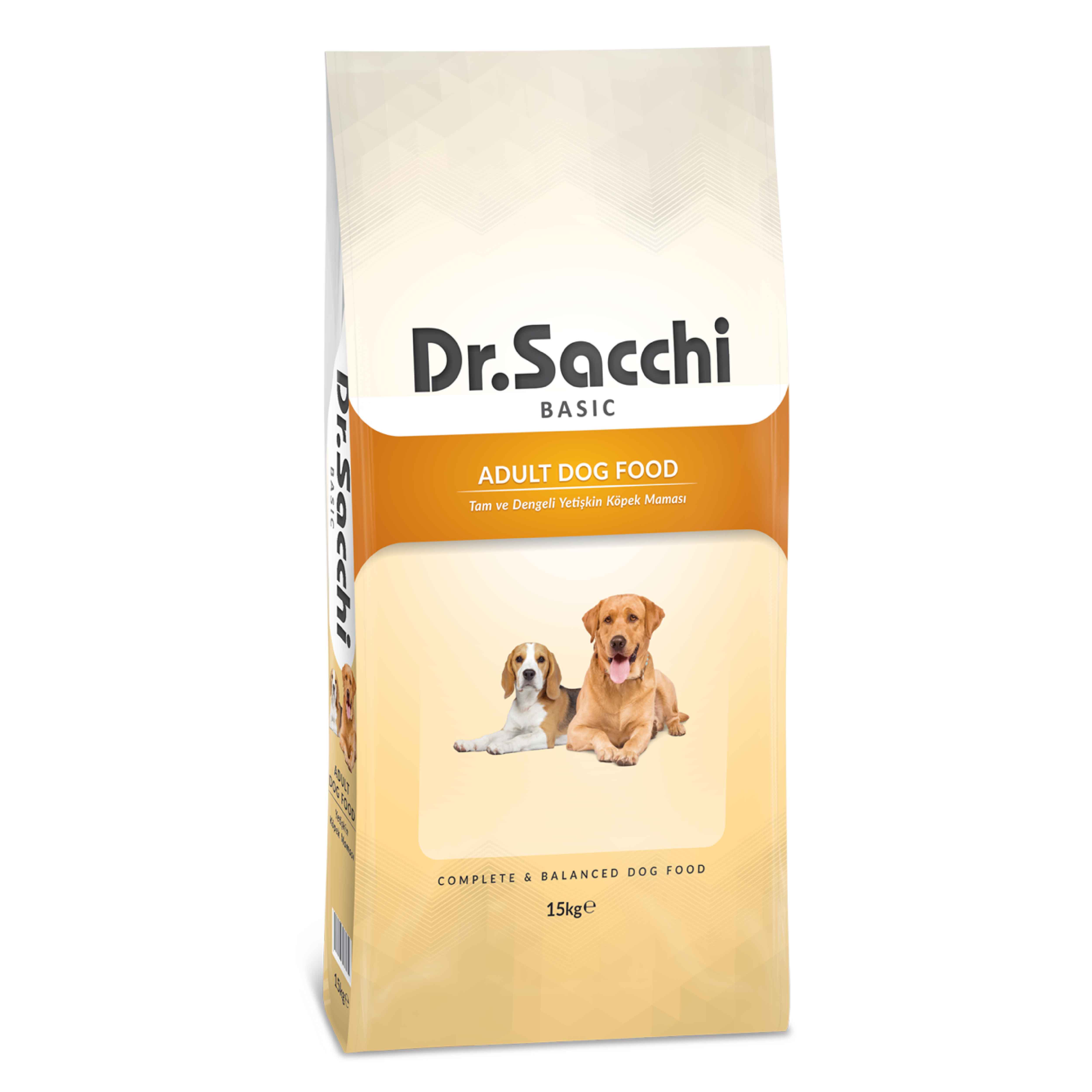 Dr.Sacchi Basic Chicken Yetişkin Köpek Maması 15kg