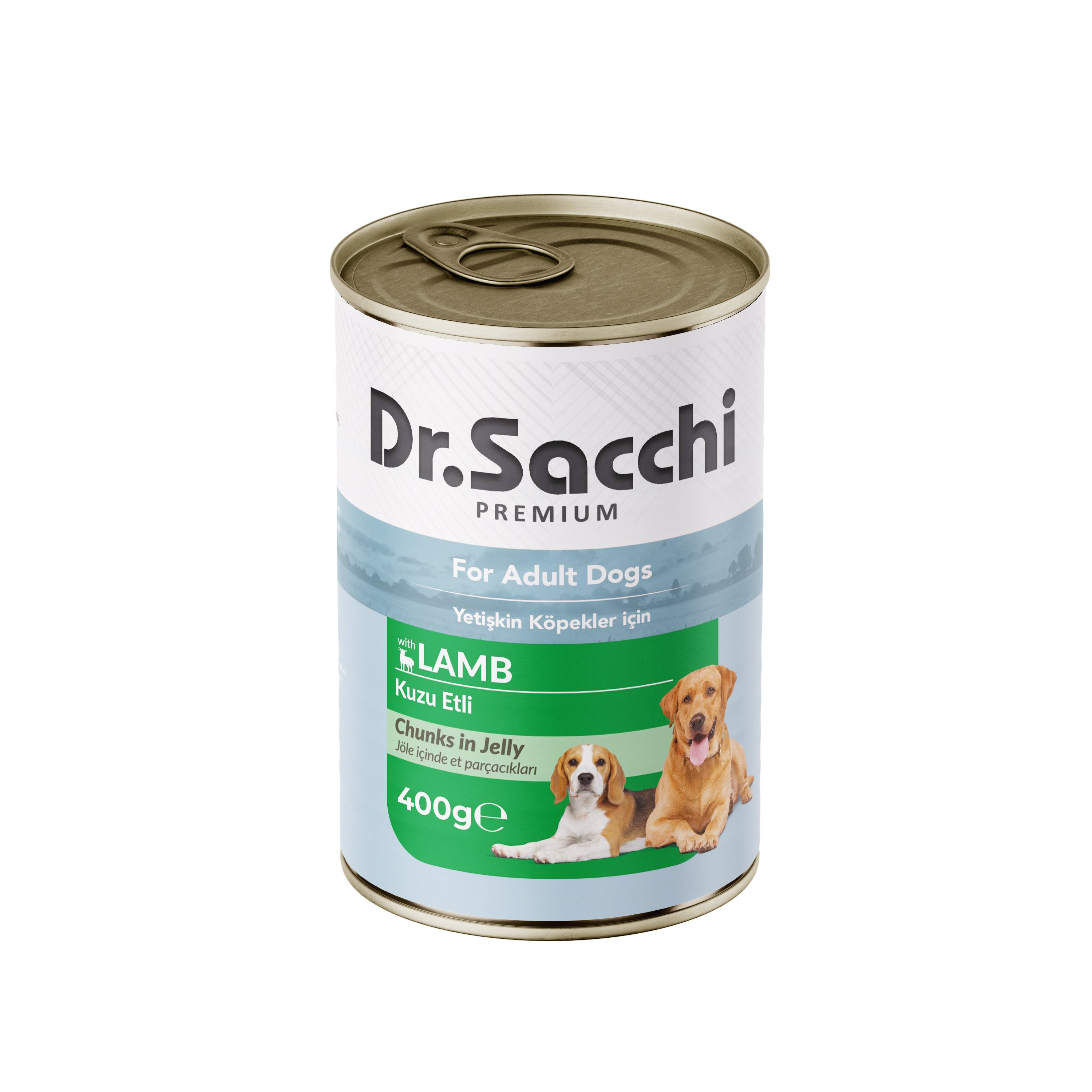 Dr.Sacchi Konserve Köpek Kuzu Etli 400gr