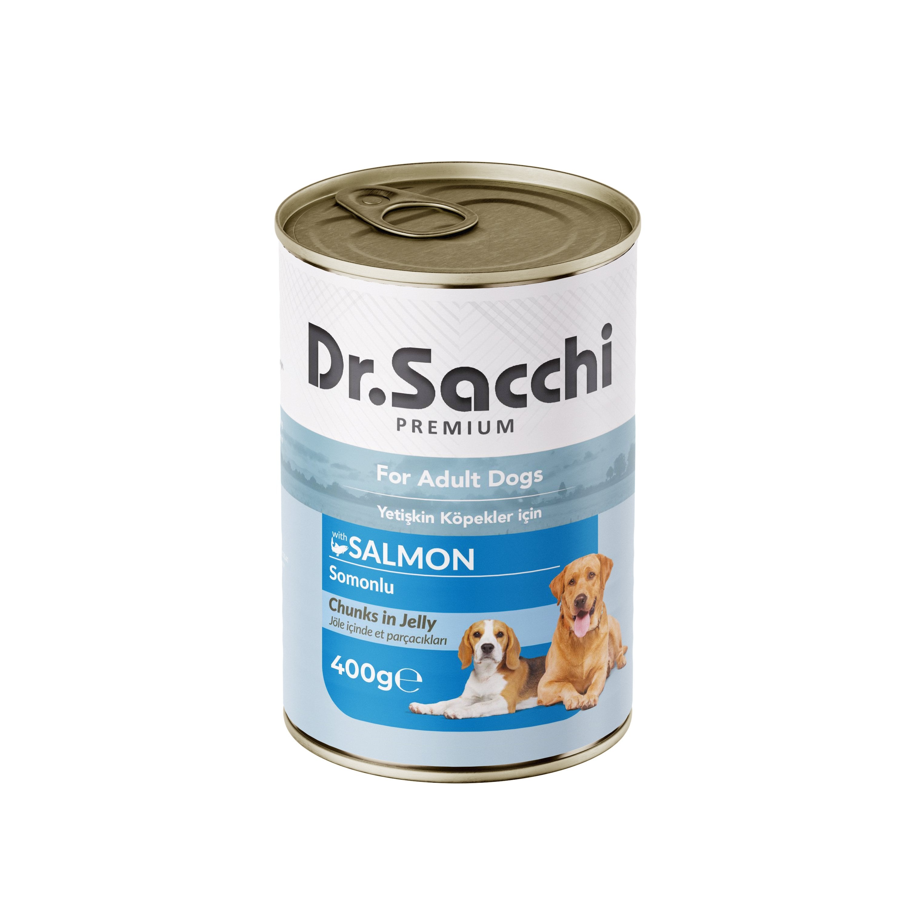 Dr.Sacchi Konserve Köpek Somonlu 400gr