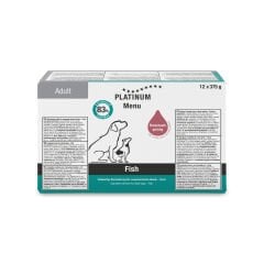 Platinum Balıklı Yaş Köpek Maması 375gr