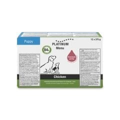 Platinum Tavuklu Yavru Yaş Köpek Maması  375gr